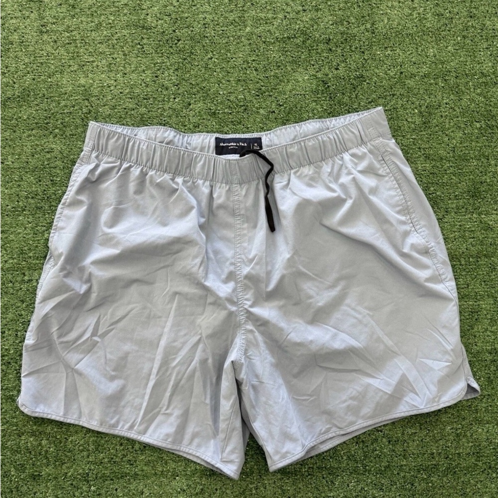 Abercrombie & Fitch Gray Stretch Shorts